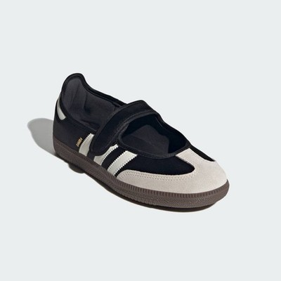 Adidas Samba Jane IH9207 Damen Sportschuhe Core Black Off White Authentisch...