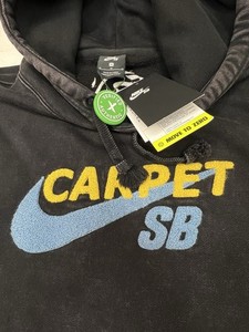 CARPET COMPANY ブラック パーカー M Big C-Star Double Zip Hoodie — Carpet Company