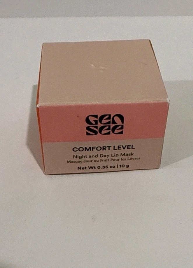 NWT Gen See Comfort Level Night and Day Lip Mask 0.35 oz / 10g