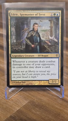 MTG Magic the Gathering Edric, Spymaster of Trest (187/219) Conspiracy 