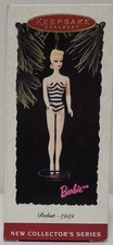 1959 Barbie Debut Hallmark Keepsake Ornament New Collector's Series