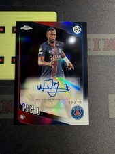 2021-22 Topps Chrome Paris Saint-Germain Team Set Soccer Cards Checklist 15