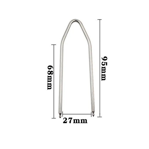 2 Clés demontage autoradio renault twingo 2 trous démontage poste - Photo 4 sur 4