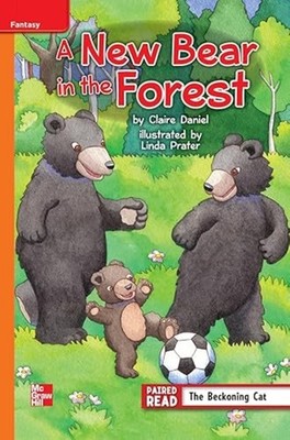 Reading Wonders Leveled Reader a New Bear in the Forest - Spiral NEW Mcgraw Hill