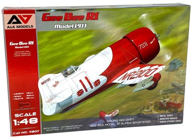 A&A Models 4807 1/48 A&A Gee Bee R1 (1933 Version)