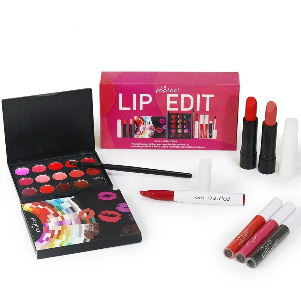 15 Colors Lipstick Palette Matte Moisturizing And Non Fading Easy To Color - Image 2 of 4