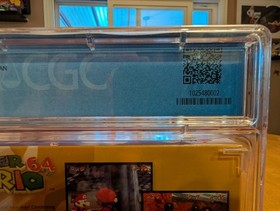 Super Mario 64 N64 CIB Game CGC Graded 9.6 HangTag With Seal🔥 Only 3 in world