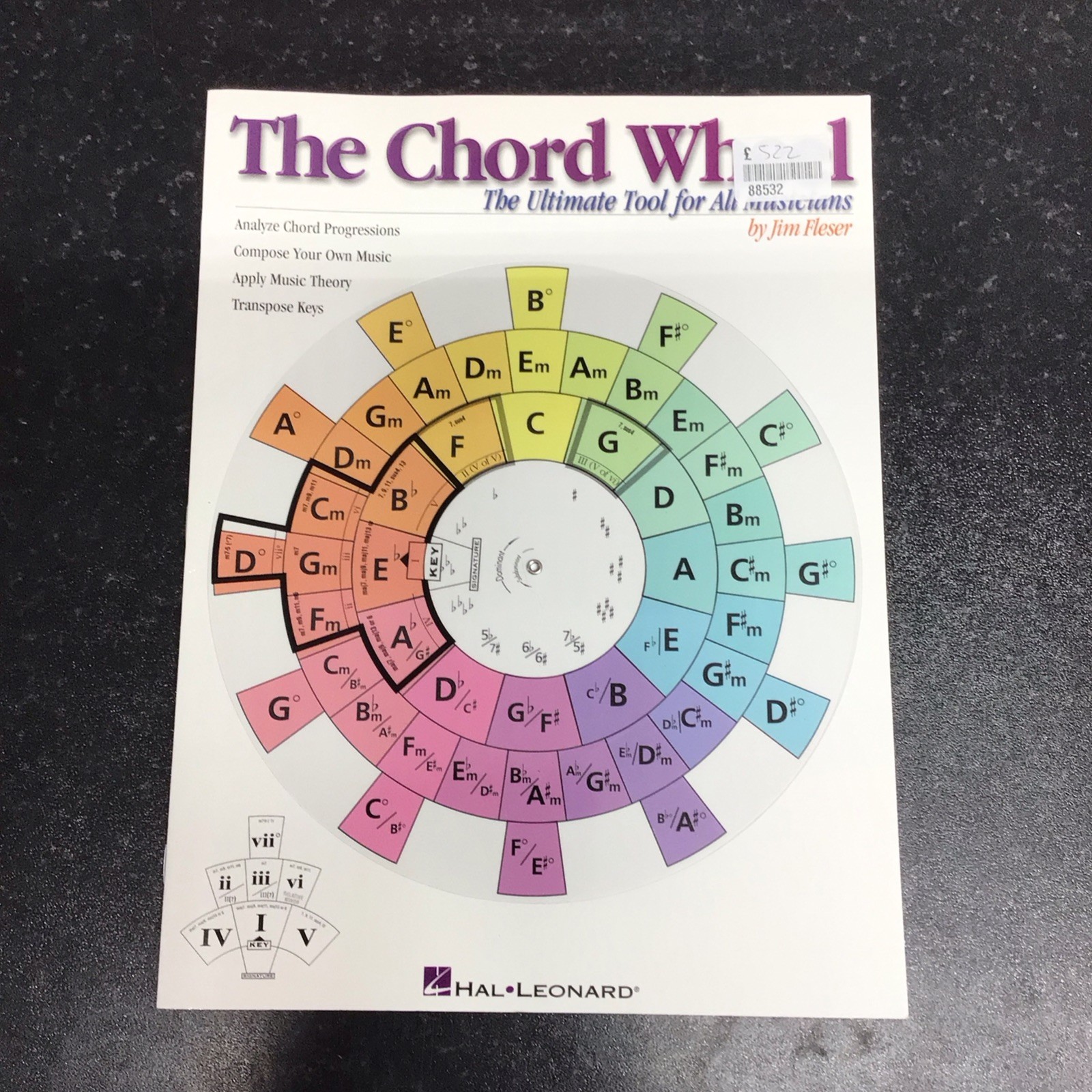 The Chord Wheel by Jim Fleser - 9780634021428