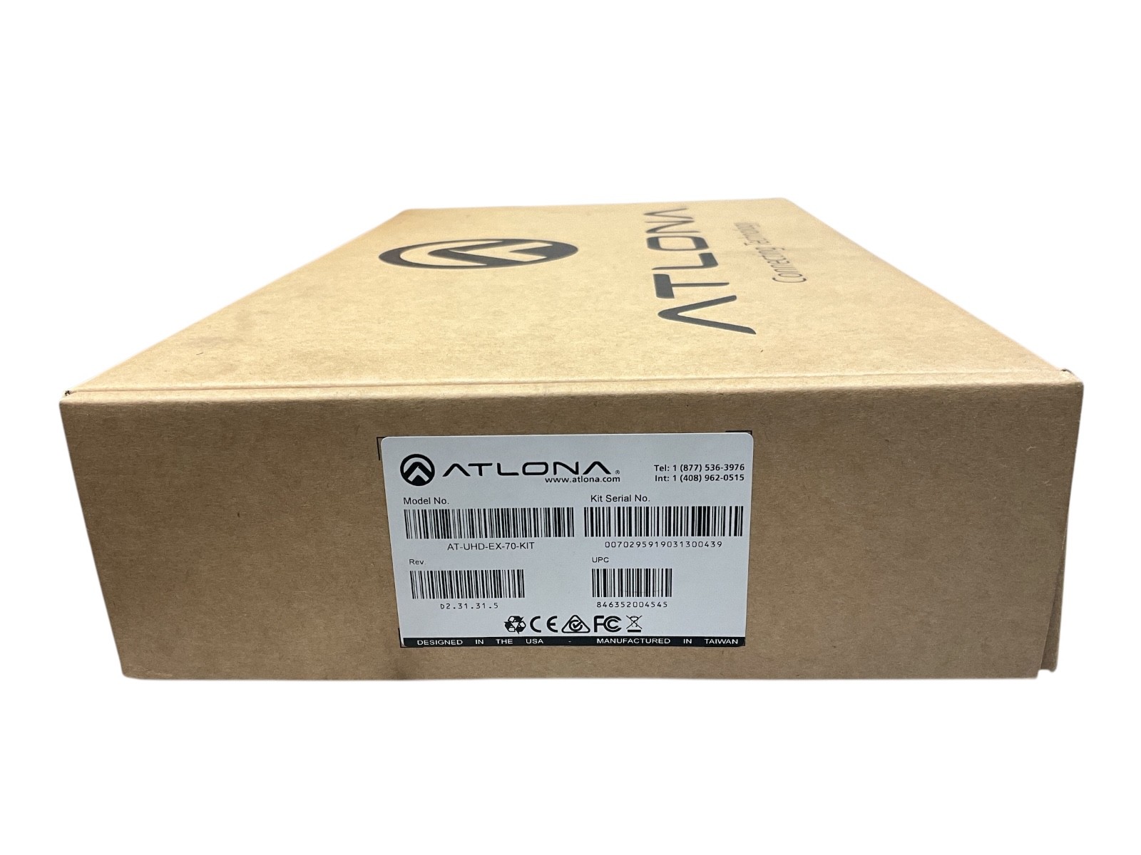 Atlona AT-UHD-EX-70-KIT 4K/UHD over HDBaseT TX/RX - Compatible with HDMI