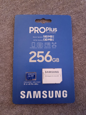 Samsung 256GB SDXC PRO Plus 160MB/s Speicherkarte Memory Card SD Karte 4K