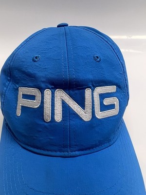 Ping Golf Hat Blue Rare Colorway Adjustable Cap HTF Hard to Find