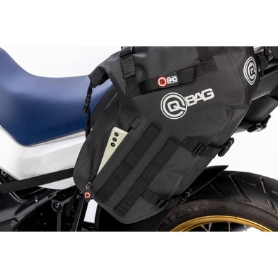 QBag Enduro Satteltaschen 48L Wasserdicht Reflektierend Universal 000