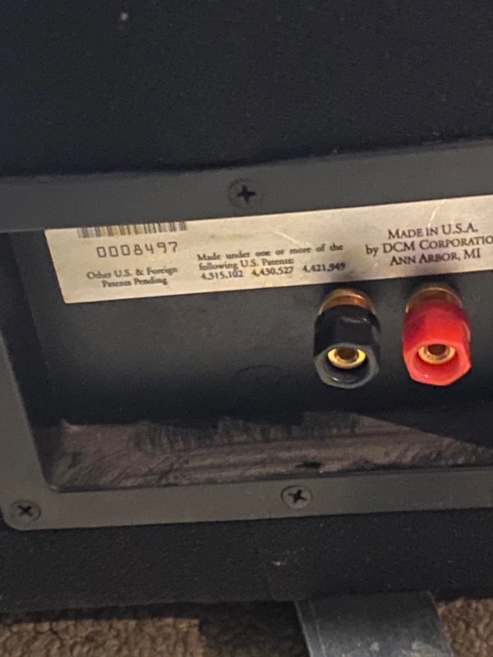 Par de altavoces de imágenes estéreo DCM Time Frame TF400 de colección... SOLO RECOGIDA... LEER Foto 4 de 4