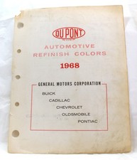 1968 Gm Buickchevroletoldspontiaccadillac Exterior Chips 642