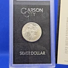 1884-CC ~Semi-Key Date ~GSA  $1 MORGAN ~❄️Frosty Cartwheel ~UNC W/ BOX/COA #219