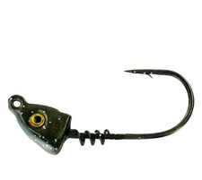 Big Bite Baits Real Deal Swimbait Heads With 1/8oz Shad - 4pk