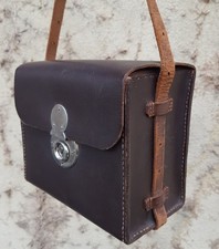 Kameratasche Koffer Alt Antik Leder 💕 Samt 1920 - 1940