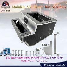 AC Heater Box Assembly For Kenworth W900 W900B W900L T600 T800 Stainless Steel