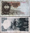 LATVIA - 10 latu 1937 VF