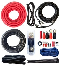 SoundBox TCK4, 4 Gauge OFC Complete 0 GA Copper Amplifier Install Wiring Kit