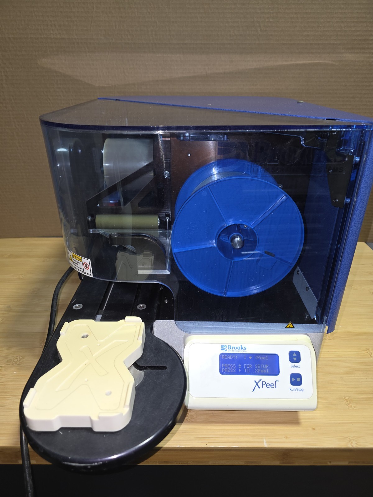 Brooks Azenta XPeel XP-A Automated Plate Seal Remover - Excellent with Video!