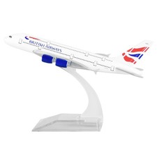 1:400 British Airways A380 Modellflugzeug Legierung Druckguss Flugzeug