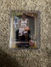 2025-26 Bowman Basketball Zuby Ejiofor Gold Reptilian Refractor # /50 St John's