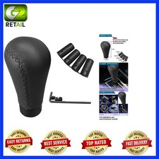 Art Deco 5-speed Leather Shift Knob - Stylish Universal Replacement For Vehicles Art Deco 5-speed Leather Shift Knob - Stylish Universal Replacement For Vehicles