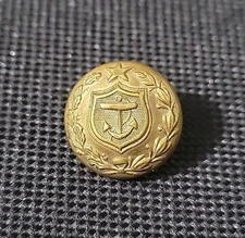 Antique U.S. Navy Military Button with Anchor & Shield – Scovill Mfg. Co.