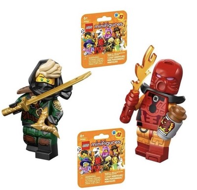 NEW LEGO CMF Series 29 Bionicle Cosplayer and Mysterious Ronin BUNDLE FREE SHIP