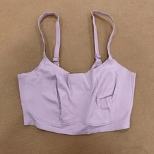 New Ruby Ribbon Second Skin Scoop Demiette Bra Lilac