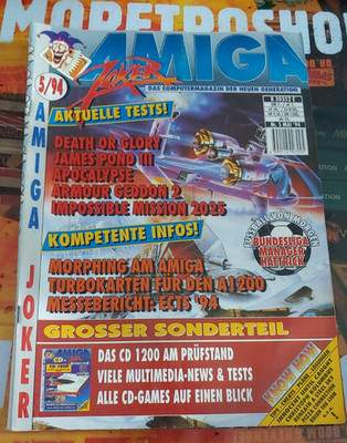 Amiga Joker 5/94 1994 Commodore Computer-Game Magazin 16-bit Classic