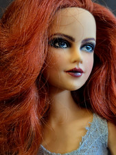 OOAK Effenbee Brenda Starr Re-Paint Near Mint Smoke free Home With Sleep wear