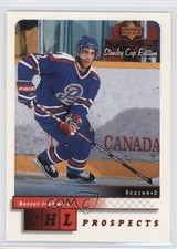 1999 Upper Deck MVP Stanley Cup Edition CHL Prospects Barret Jackman Barrett v6f
