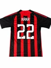 Ricardo Kaka Signed AC Milan Home Soccer Jersey #22 with Beckett Witness