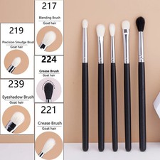 Makeup Eyeshadow Brushes Flat Eye Shadow Shader crease Blending Brushes Goat Hai