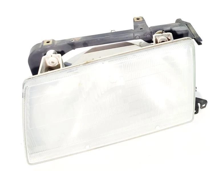 Conjunto de faro izquierdo con lámpara de señal chip pequeño OEM 1985 1990 Audi 100 Foto 4 de 4