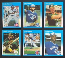 1987 Fleer Update • Complete Your Set • You Pick • Recent Set-Break/NM-MT+
