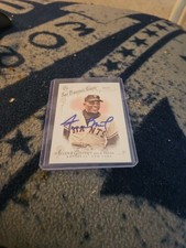 Willie Mays Autograph On A 2014 Allen And Ginter