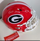 James Cook Signed Full Size Authentic On-Field Georgia Bulldogs College Helmet — photo 3