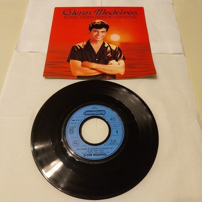 Glenn Medeiros ''Nothing's gonna change my love for you'' Vinyl 45 Tours 1986