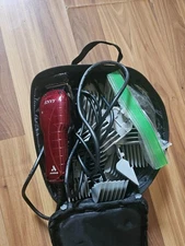 Andis Envy Professional Adjustable Blade Hair Clipper US-1 with Many Head Guards