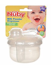 Nuby Milk Powder Dispenser Color: blue Size: one size
