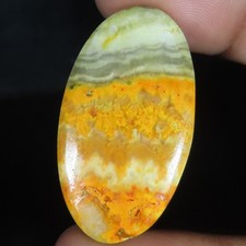 30.55 Cts 100% Natural Bumble Bee jasper Oval Cabochon Gemstone 20x35x4 mm KL300