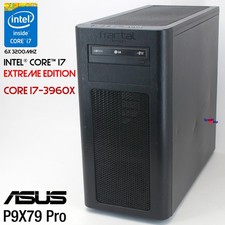 ASUS P9X79-PRO INTEL CORE i7 3960X COMPUTER PC 256GB SSD 8GB RAM WINDOWS 10 11