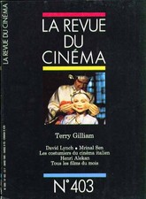 LA REVUE DU CINEMA #403 Terry Gilliam David Lynch 3 1985