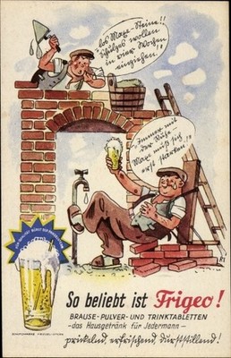 Artist Postcard So Popular Is Frigeo, Effervescent Powder and... - 10849381