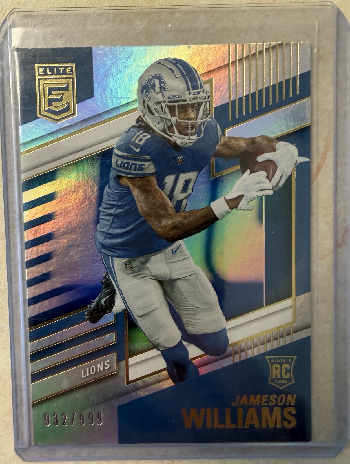 2022 Panini Donruss Elite - Rookies Jameson Williams #932 /999 (RC)