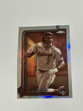 Spencer Horwitz #243 | 2025 Topps Chrome Baseball | Sepia Refractor | Pirates