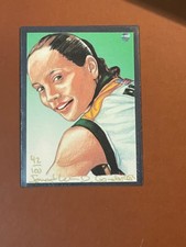 SUE BIRD WNBA Sketch/ACEO Card by Johnathan D. Gordon #42/100 Artist Topps, UD